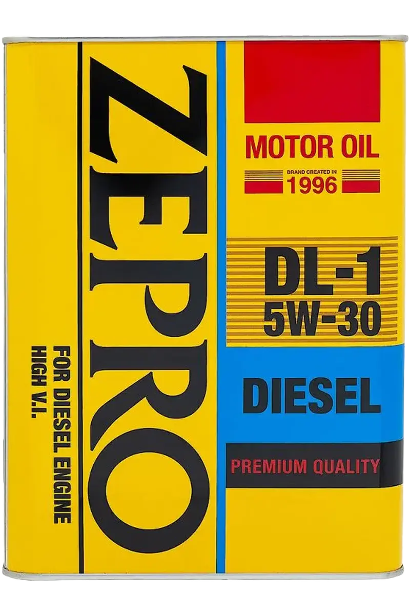 Масло моторное Idemitsu 5W-30 4L Zepro Diesel DL-1 ACEA C2-08 4л