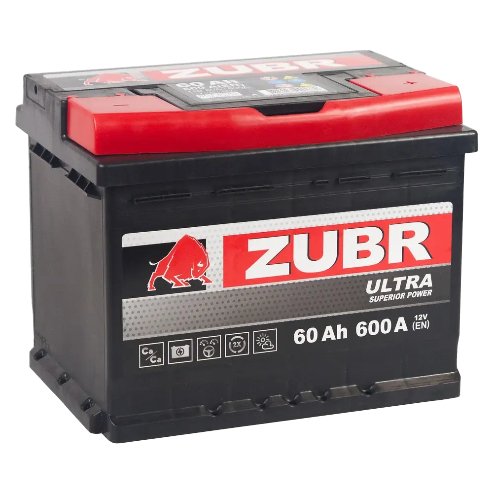 Zubr 60 А/ч о.п. 600А 12V Ultra Kamina