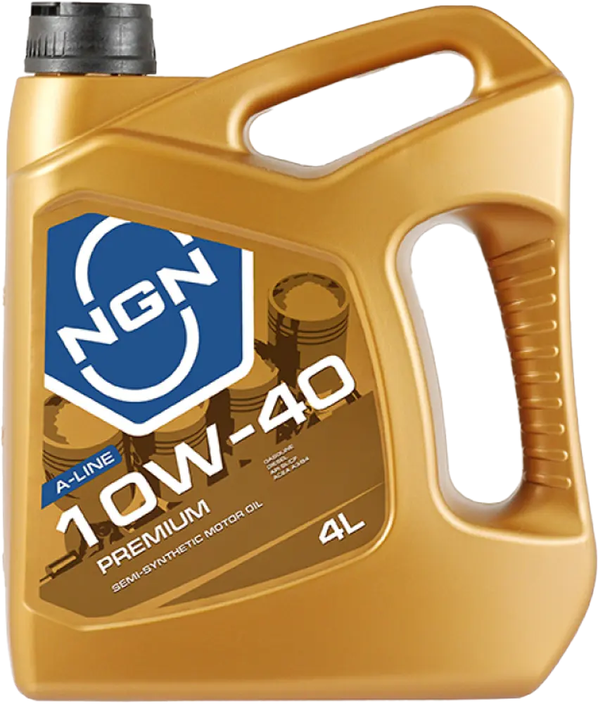 Масло моторное NGN 10W-40 SL/CF Premium 4л