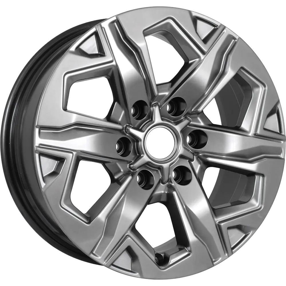 КиК Тейт (KC1050) 17 / 6*139.7 ET36 D100.1 J7.5 Дарк платинум